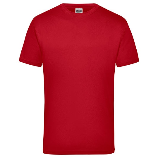 T-shirt Klasyczny Bawelniany JN800 - Red