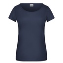 T-shirt Damski Slim Bawełniany JN8001 - Navy