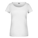 T-shirt Damski Slim Bawelniany JN8001 - White