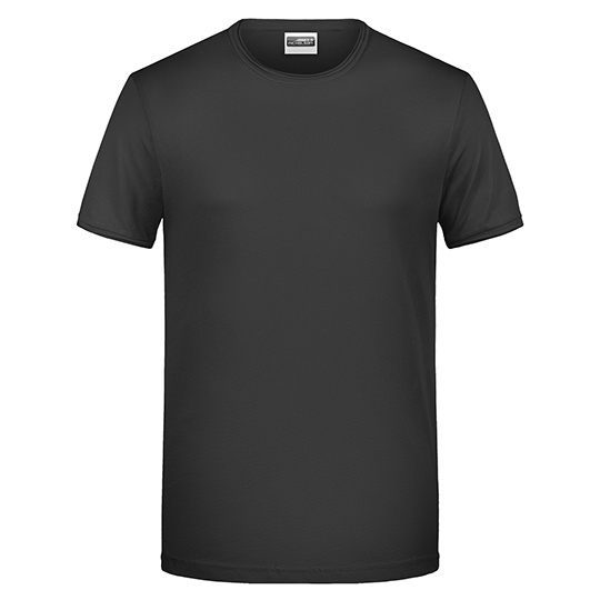 T-shirt męski klasyczny JN8002 - Black