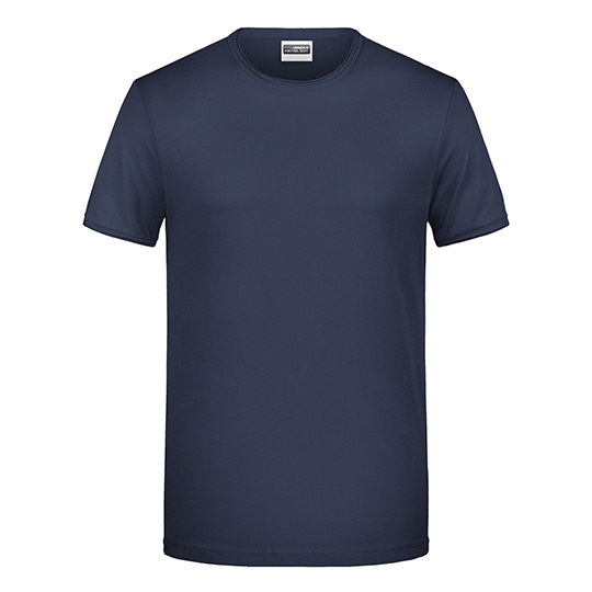 T-shirt męski klasyczny JN8002 - Navy