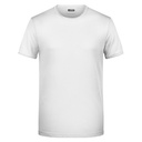T-shirt męski klasyczny JN8002 - White