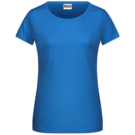 T-shirt Damski Klasyczny JN8007 - Cobalt