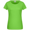 T-shirt Damski Klasyczny JN8007 - Lime Green