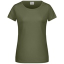 T-shirt Damski Klasyczny JN8007 - Olive