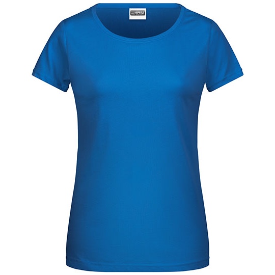T-shirt Damski Klasyczny JN8007 - Royal