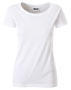 T-shirt Damski Klasyczny JN8007 - White