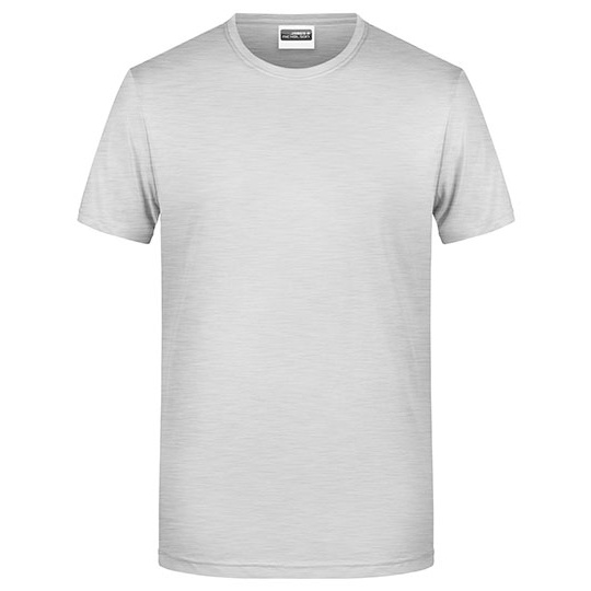 T-shirt Meski Klasyczny Odprowadzajacy Wilgoc JN8008 - Ash (Heather)