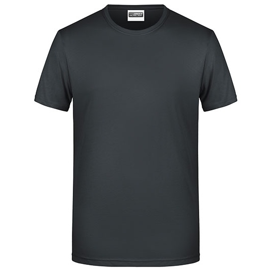 T-shirt Meski Klasyczny Odprowadzajacy Wilgoc JN8008 - Black