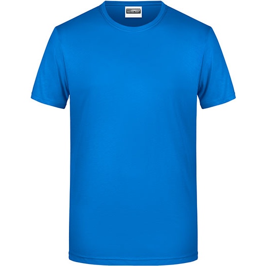 T-shirt Meski Klasyczny Odprowadzajacy Wilgoc JN8008 - Cobalt