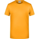 T-shirt Meski Klasyczny Odprowadzajacy Wilgoc JN8008 - Gold Yellow