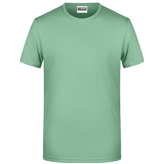 T-shirt Meski Klasyczny Odprowadzajacy Wilgoc JN8008 - Jade Green