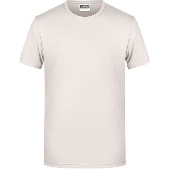 T-shirt Meski Klasyczny Odprowadzajacy Wilgoc JN8008 - Natural