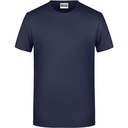 T-shirt Meski Klasyczny Odprowadzajacy Wilgoc JN8008 - Navy
