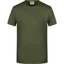 T-shirt Meski Klasyczny Odprowadzajacy Wilgoc JN8008 - Olive