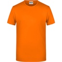 T-shirt Meski Klasyczny Odprowadzajacy Wilgoc JN8008 - Orange