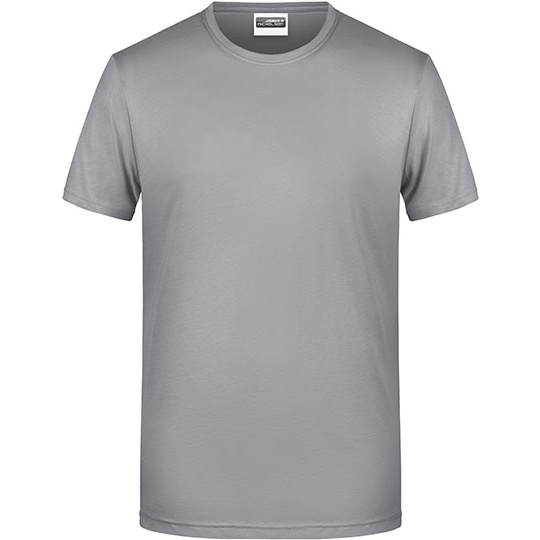 T-shirt Meski Klasyczny Odprowadzajacy Wilgoc JN8008 - Steel Grey