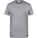 T-shirt Meski Klasyczny Odprowadzajacy Wilgoc JN8008 - Steel Grey