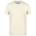 T-shirt Meski Klasyczny Odprowadzajacy Wilgoc JN8008 - Vanilla