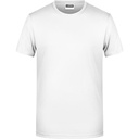 T-shirt Meski Klasyczny Odprowadzajacy Wilgoc JN8008 - White