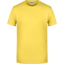 T-shirt Meski Klasyczny Odprowadzajacy Wilgoc JN8008 - Yellow