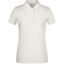 Koszulka Polo Damska Slim Pique JN8009 - Natural