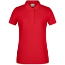 Koszulka Polo Damska Slim Pique JN8009 - Red
