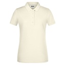 Koszulka Polo Damska Slim Pique JN8009 - Vanilla