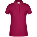 Koszulka Polo Damska Slim Pique JN8009 - Wine
