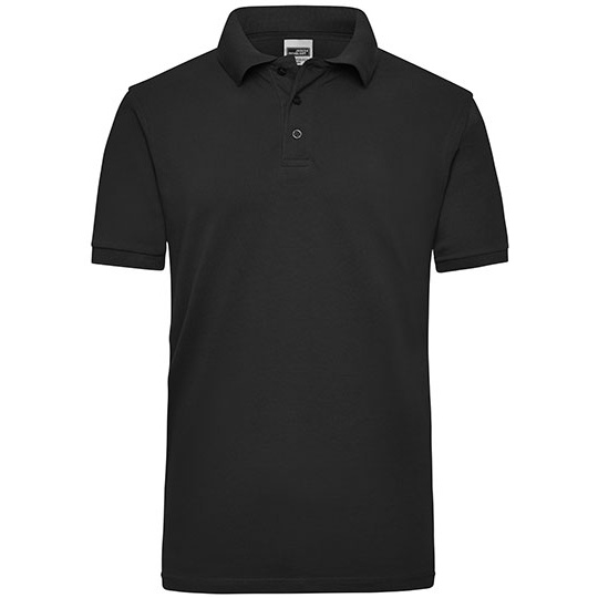 Męska koszulka polo JN801 - Black