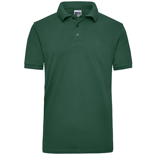 Koszulka Polo Męska Klasyczna JN801 - Dark Green
