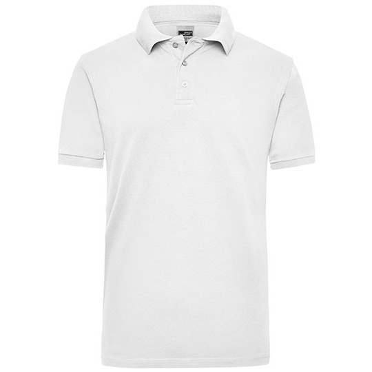 Koszulka Polo Meska Klasyczna JN801 - White