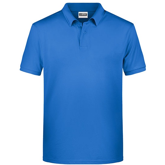 Męska melanżowa koszulka polo JN8010 - Cobalt