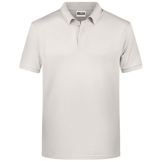 Koszulka Polo Meska Melanzowa JN8010 - Natural