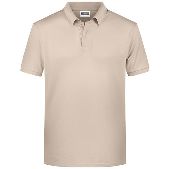 Koszulka Polo Meska Melanzowa JN8010 - Stone