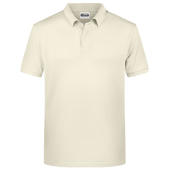 Koszulka Polo Meska Melanzowa JN8010 - Vanilla