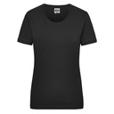 Damski T-shirt Slim JN802 - Black