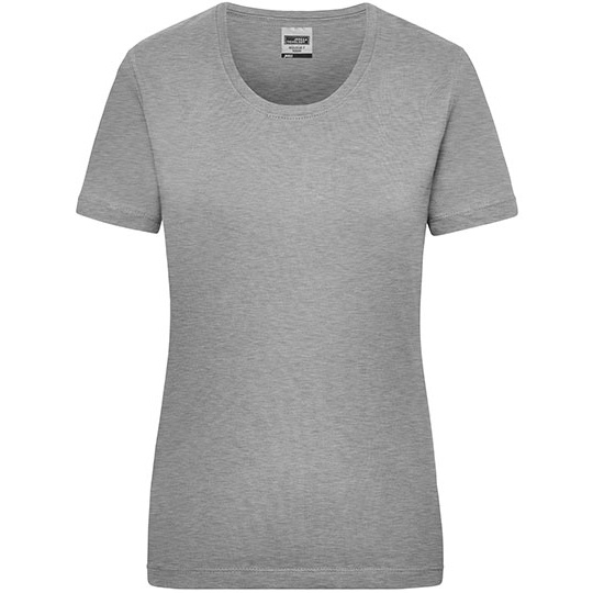 Damski T-shirt Slim JN802 - Grey Heather