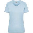 Damski T-shirt Slim JN802 - Light Blue