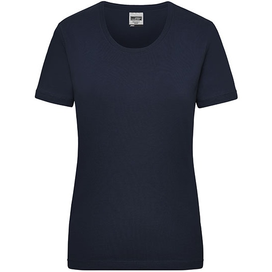Damski T-shirt Slim JN802 - Navy