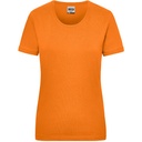Damski T-shirt Slim JN802 - Orange