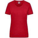 Damski T-shirt Slim JN802 - Red