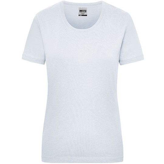 Damski T-shirt Slim JN802 - White
