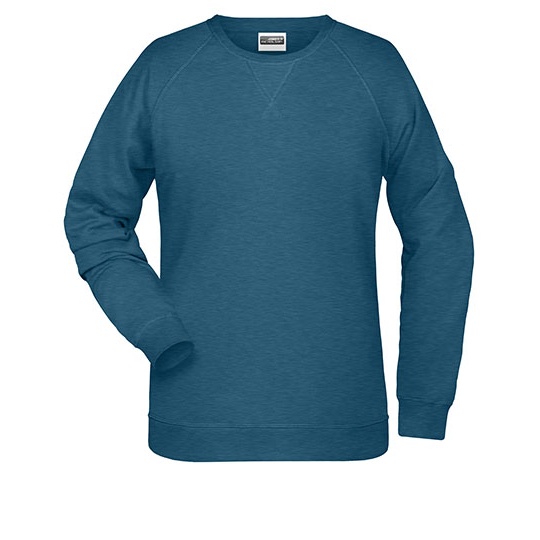 Bluza Damska Slim Bawelniana JN8021 - Petrol Melange