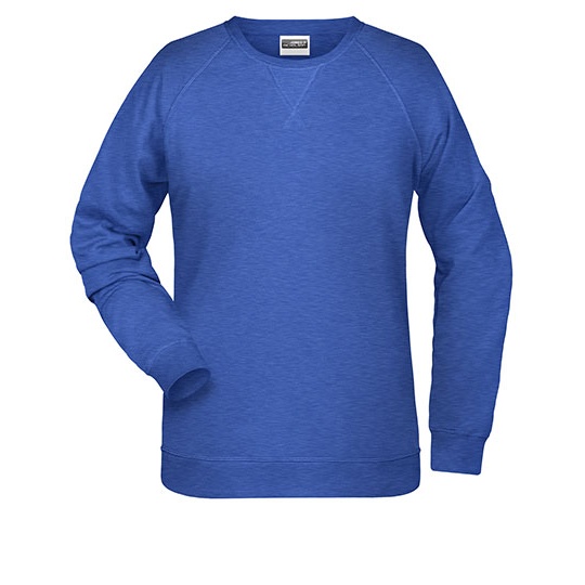 Bluza Damska Slim Bawelniana JN8021 - Royal Heather