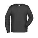 Bluza Męska Raglanowa Bawełniana JN8022 - Black