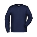 Bluza Męska Raglanowa Bawełniana JN8022 - Navy