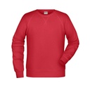 Bluza Męska Raglanowa Bawełniana JN8022 - Red