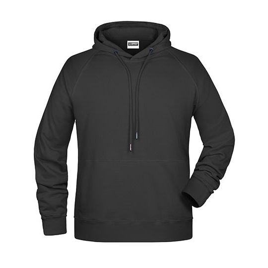 Bluza Meska Casualowa z Kapturem JN8024 - Black