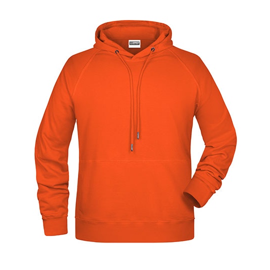 Bluza Meska Casualowa z Kapturem JN8024 - Orange
